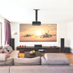 AVF Universal Extendable Tilt & Turn Projector Mount Black