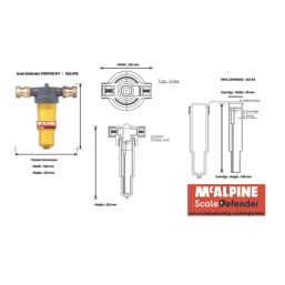 McAlpine Scale Defender Cartridge Refills