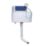 Eddy Slimline Concealed Cistern with Flush Button 3/6Ltr