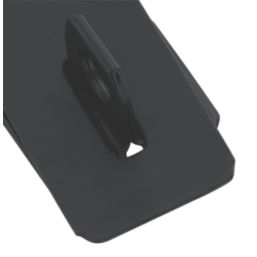 Smith & Locke Hasp & Staple Black Powder-Coated 90mm