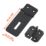 Smith & Locke Hasp & Staple Black Powder-Coated 90mm