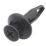 Pearl Consumables  Screw Type Closed End Trim Rivets Black 6 Pack
