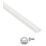 D-Line PVC White Micro Trunking 16mm x 8mm x 2m