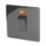 Crabtree Platinum 45A 1-Gang DP Cooker Switch Black Nickel with Neon