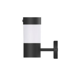 LAP Sul Outdoor LED Solar Wall Light With PIR Sensor Black 27lm