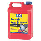 Everbuild Febmix Admix Mortar Plasticiser Dark Brown 5Ltr