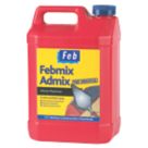 Everbuild Febmix Admix Mortar Plasticiser Dark Brown 5Ltr