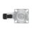 Essentials Heavy Duty TPR Braked Swivel Castor 75mm Grey