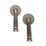 Designer Levers Whitby Lever on Rose Door Handle Pair Antique Pewter