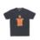 Scruffs Houghton Worker Short Sleeve T-Shirts Grey / Navy / Black 2X Large 47" Chest 3 Pack
