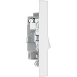 British General 900 Series 13A Switched Fused Spur & Flex Outlet  White