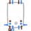 Triton T80 Easi-Fit+ White/Chrome 9.5kW Thermostatic Electric Shower