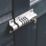 Squire Die-Cast Steel 4-Dial Combination Bolt 120mm Chrome