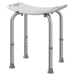 ETAL Freestanding Shower Stool White