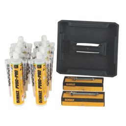 DEWALT DFCPV60KIT Resin Kit 300ml 8 Pieces