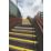 COBA COBAGRiP Black & Hi-Vis Yellow GRP Anti-Slip Stair Tread Cover 1000mm x 345mm x 55mm
