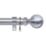 Renaissance Polished Chrome Curtain Pole 28/25mm x 120-210cm