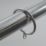 Renaissance Polished Chrome Curtain Pole 28/25mm x 120-210cm
