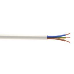 Time 3183Y White 3-Core 1.5mm² Flexible Cable 25m Drum