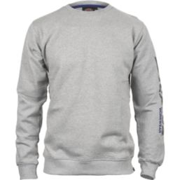 Dickies Okemo Graphic Sweatshirt Grey Melange 2X Large 46" Chest