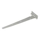 Smith & Locke Matt Silver Tee Hinges 450mm 2 Pack