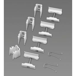 Acova 300mm x 628mm 1859BTU White Horizontal 4 Column Radiator