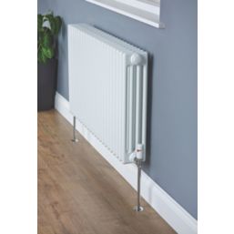 Acova 300mm x 628mm 1859BTU White Horizontal 4 Column Radiator