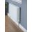 Acova 300mm x 628mm 1859BTU White Horizontal 4 Column Radiator