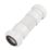 McAlpine FLEXCON4 Flexible Connector White 40mm x 157-242mm