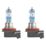 Osram PGJ19-2 NightBreaker 220 Halogen Headlight Bulb (HAL H11) 55W 2 Pack