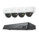 Reolink NVS8-8MV4 2TB 8-Channel 4K NVR PoE Security System & 4 x 4K Indoor & Outdoor Cameras