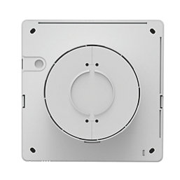 Manrose Quiet Fan X5/ QF100TX5OP 100mm (4") Axial Bathroom Extractor Fan with Timer White 220-240V