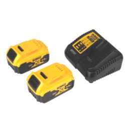 DEWALT DCG405P2-GB 18V 2 x 5.0Ah Li-Ion XR 4.9" Brushless Cordless Angle Grinder