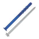 Rawlplug R-FF1 TX Frame Fixings with Hex Head Screws 10mm x 160mm 25 Pack