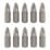 Titan  6.35mm 25mm Hex Shank PZ2 Screwdriver Bits 10 Pack