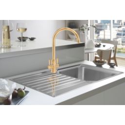 Franke Ascona Kitchen Tap Brass