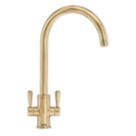Franke Ascona Kitchen Tap Brass