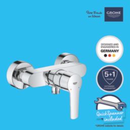 Grohe Start Exposed Single Outlet Manual Chrome Wall-Mounted Shower Mixer Valve
