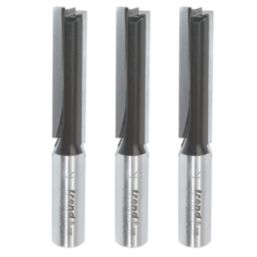 Trend TR/PACK/3 1/2" Straight Kitchen Worktop Plunge Cutters 12.7mm x 50mm 3 Pack