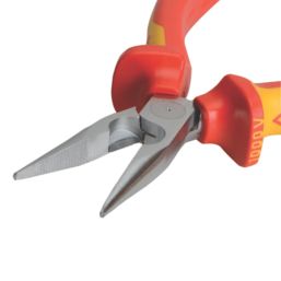 Knipex  VDE Snipe Nose Side Cut Pliers 6" (160mm)