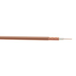 Time GT100 Brown 1-Core Round Coaxial Cable 100m Drum