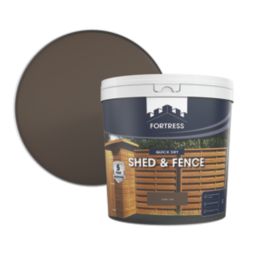 Fortress  9Ltr Dark Oak Shed & Fence Stain
