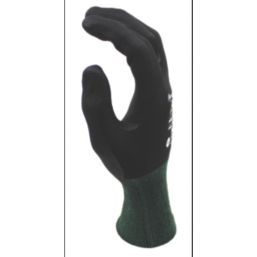 MCR Safety Greenknight General Handling Gloves Black Large 1 Pair