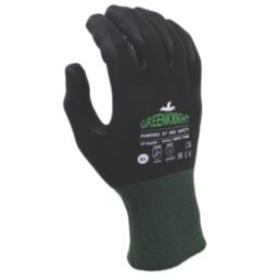 MCR Safety Greenknight General Handling Gloves Black Large 1 Pair
