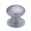 Fingertip Design  Victorian Cupboard Knob Satin Chrome 32mm