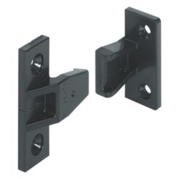 Hafele Keku Fixings Black 10 Pack