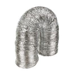 Manrose Aluminium Laminated Flexible Ducting Hose Silver 10m x 152mm