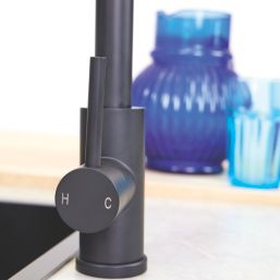 ETAL Luxr  Pull-Out Style Kitchen Mixer Tap Matt Black Finish