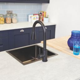 ETAL Luxr  Pull-Out Style Kitchen Mixer Tap Matt Black Finish