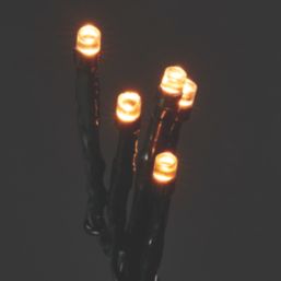 300 LED Indoor & Outdoor Warm White Cluster Christmas Lights